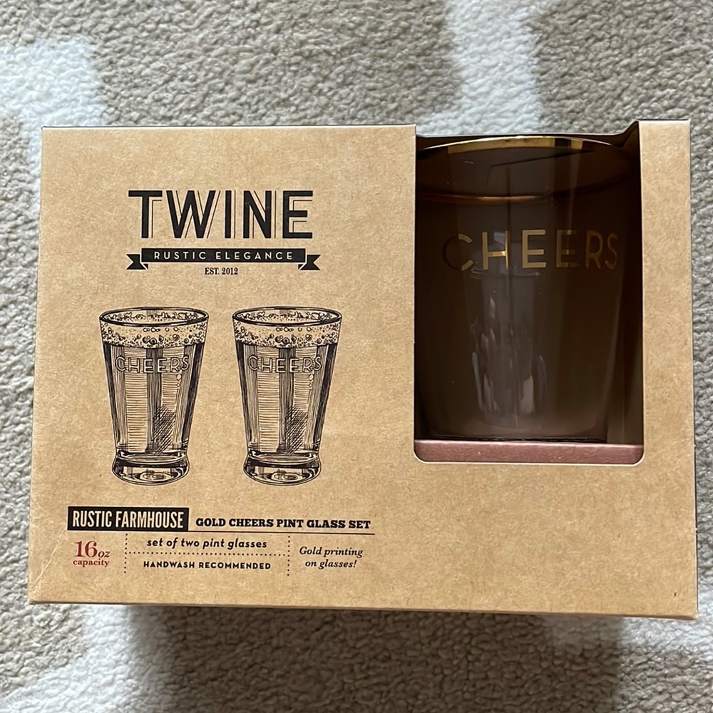 Two Cheers Glasses